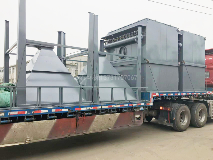 山西陽泉空心磚廠煤矸石破碎機配套除塵器發貨 山西陽泉空心磚廠煤矸石破碎機配套除塵器發貨