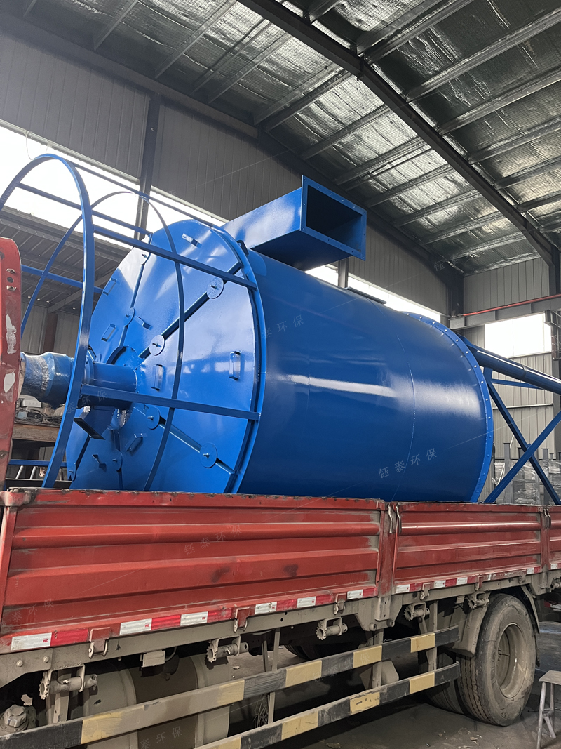 ZC機械回轉(zhuǎn)反吹風(fēng)扁布袋除塵器